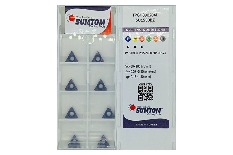 Пластина т/с змінна TPGH 090204L SU1530BZ SUMTOM