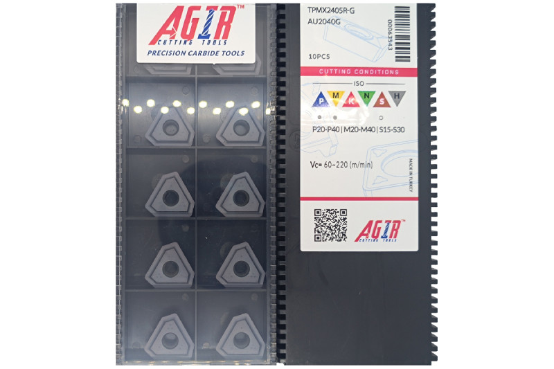 Твердосплавная пластина сверлильная TPMX 2405R-G AU2040G AGIR