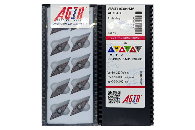 Пластина т/с змінна VBMT 110304-MV AU1045C AGIR