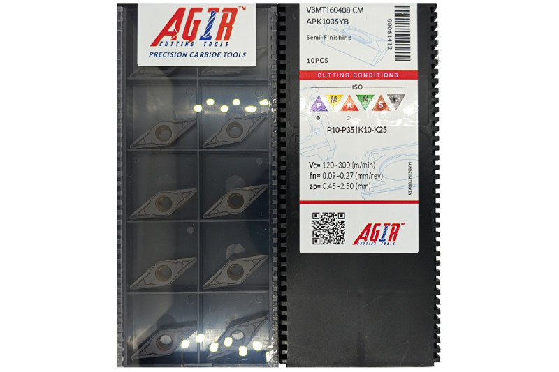 Пластина т/с змінна VBMT 160408-CM APK1035YB AGIR
