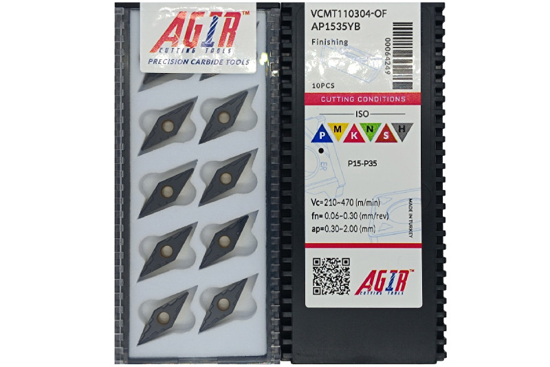 Пластина т/с змінна VCMT 110304-OF AP1535YB AGIR