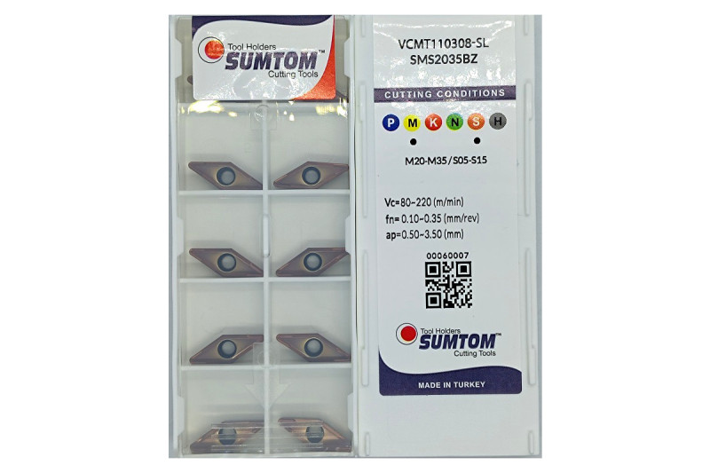 Пластина т/с змінна VCMT 110308-SL SMS2035BZ SUMTOM
