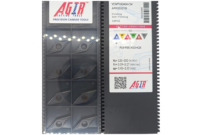 Пластина т/с змінна VCMT 160404-CM APK1035YB AGIR