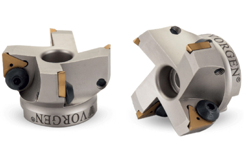 Фреза торцевая насадная VRF90-TP22-D080-d27-Z04 под пластину TPKN 2204.. VORGEN