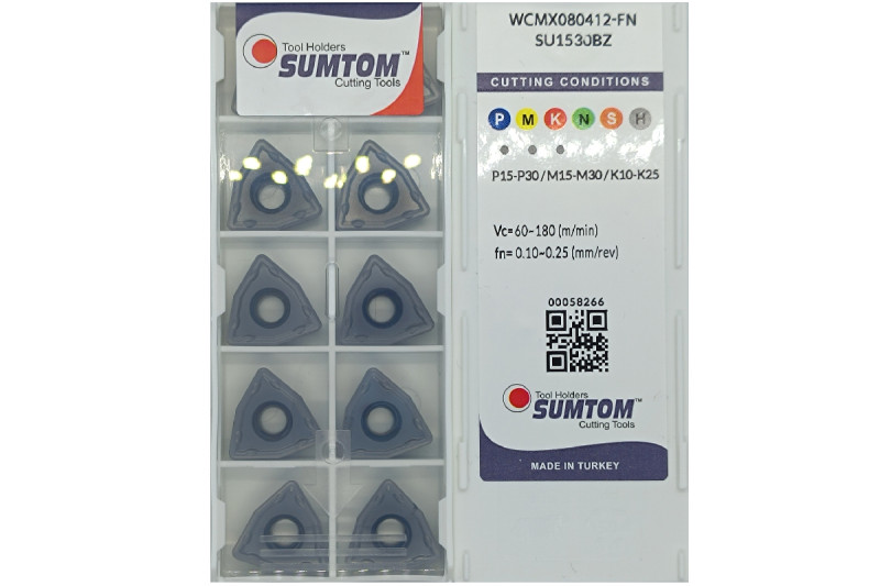 Пластина т/с змінна WCMX 080412-FN SU1530BZ SUMTOM