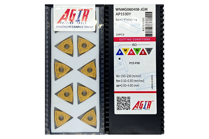 Твердосплавная пластина токарная WNMG 060408-JGM AP1530Y AGIR