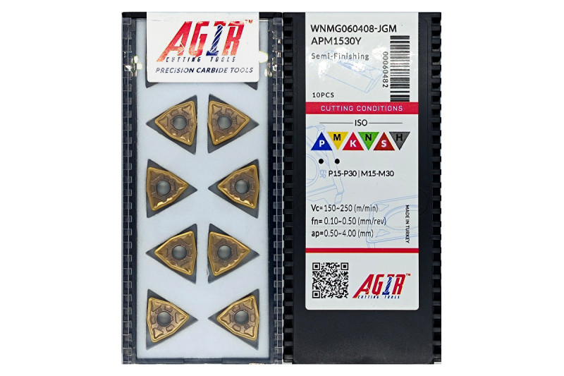 Твердосплавная пластина токарная WNMG 060408-JGM APM1530Y AGIR