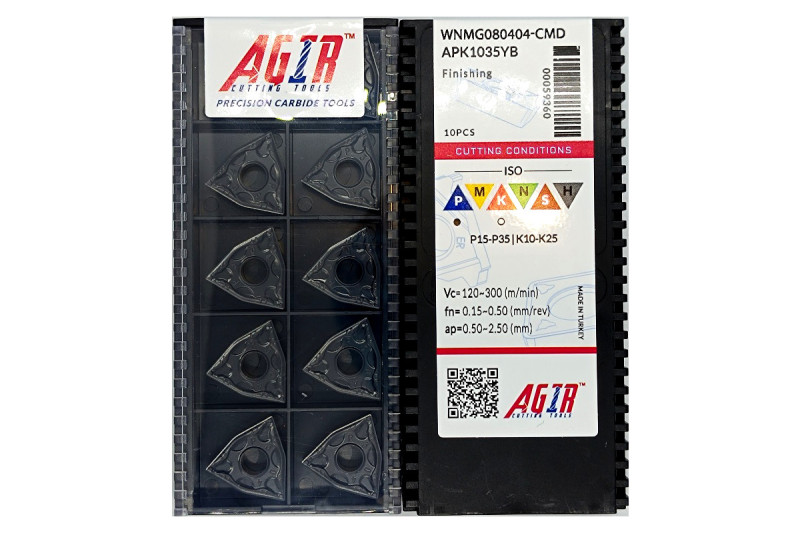 Твердосплавная пластина токарная WNMG 080404-CMD APK1035YB AGIR