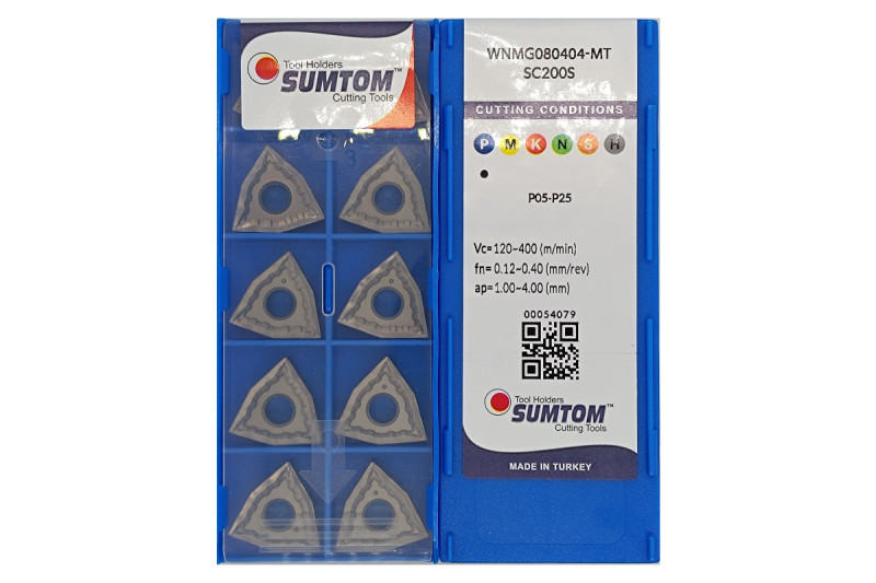 Твердосплавная пластина токарная WNMG 080404-MT SC200S SUMTOM