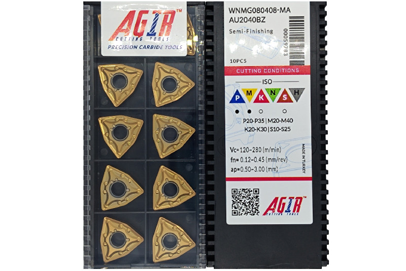 Пластина т/с змінна WNMG 080408-MA AU2040BZ AGIR
