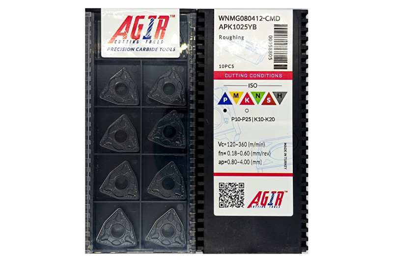 Пластина т/с змінна WNMG 080412-CMD APK1025YB AGIR