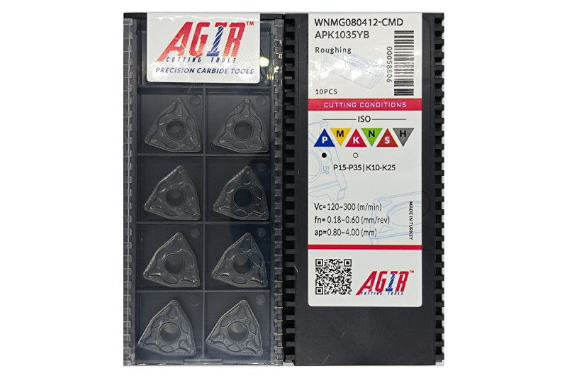 Пластина т/с змінна WNMG 080412-CMD APK1035YB AGIR