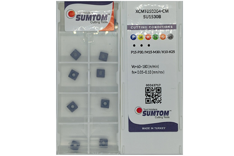 Твердосплавная пластина сверлильная XCMT 050204-CM SU1530B SUMTOM