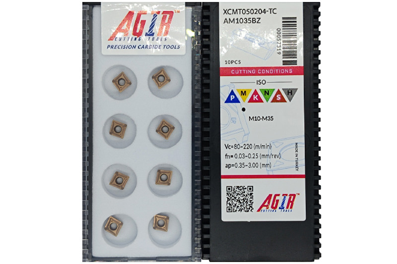 Пластина т/с змінна XCMT 050204-TC AM1035BZ AGIR