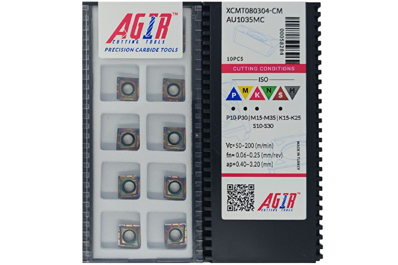 Твердосплавная пластина сверлильная XCMT 080304-CM AU1035MC AGIR