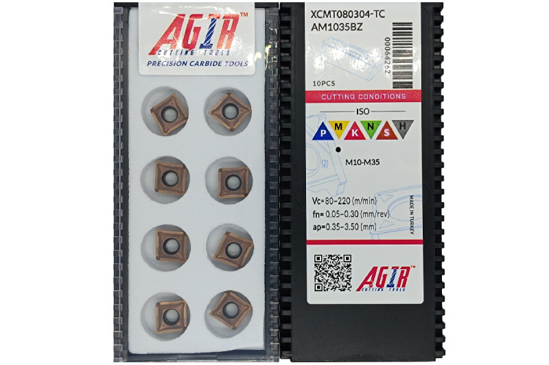 Пластина т/с змінна XCMT 080304-TC AM1035BZ AGIR