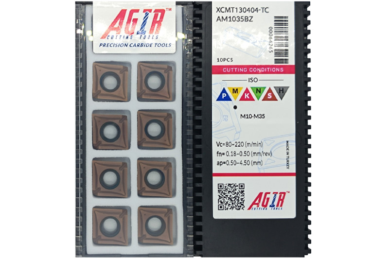 Твердосплавная пластина сверлильная XCMT 130404-ТC AM1035BZ AGIR