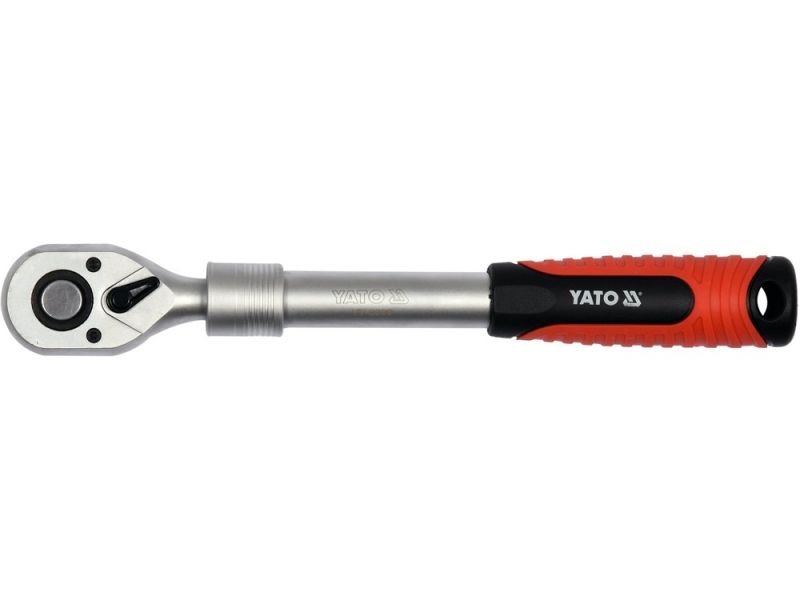 Тріскачка телескопічна 1/2" YATO YT-0299, 305-445 мм, 72 зуби