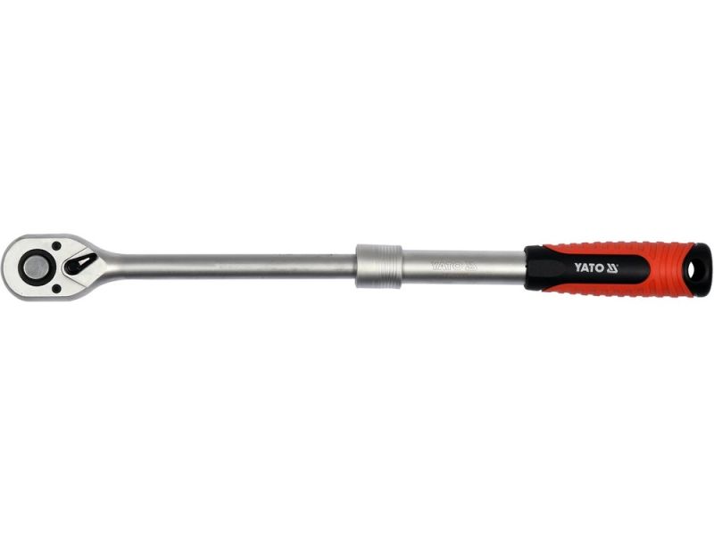 Тріскачка телескопічна 1/2" YATO YT-0299, 305-445 мм, 72 зуби