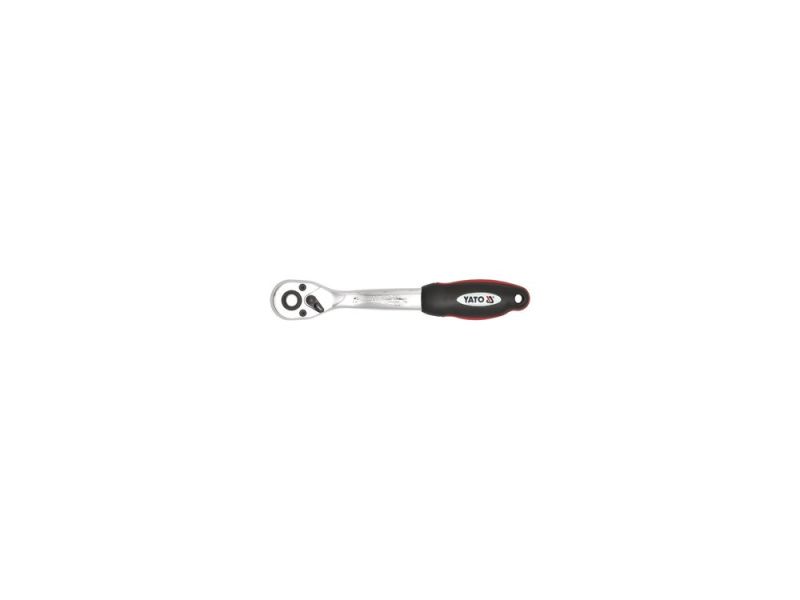 Трещотка изогнутая 1/2" YATO YT-0318, DIN 3122