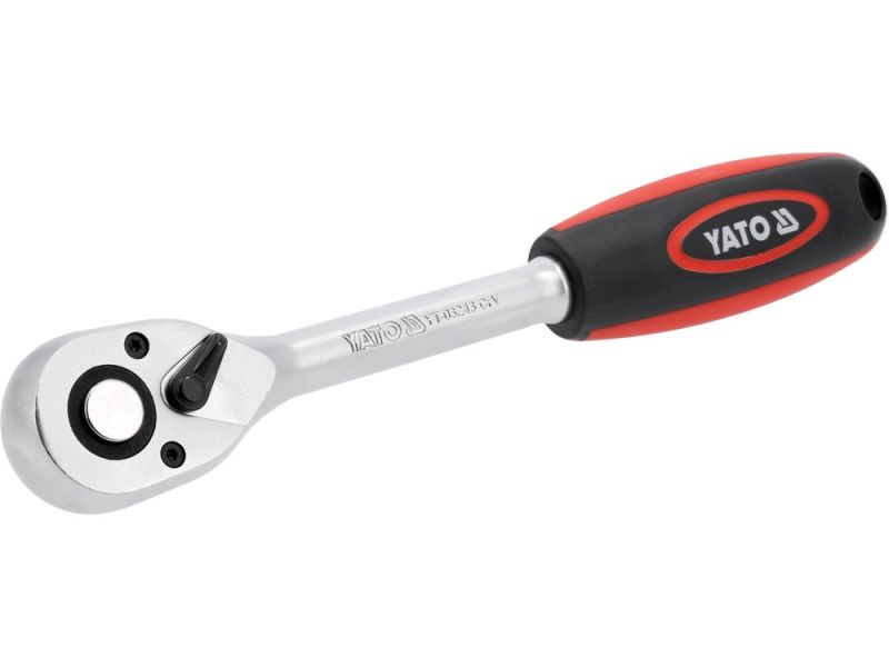 Тріскачка пряма 1/2" YATO YT-03243, 63 Н·м, 90 зубів