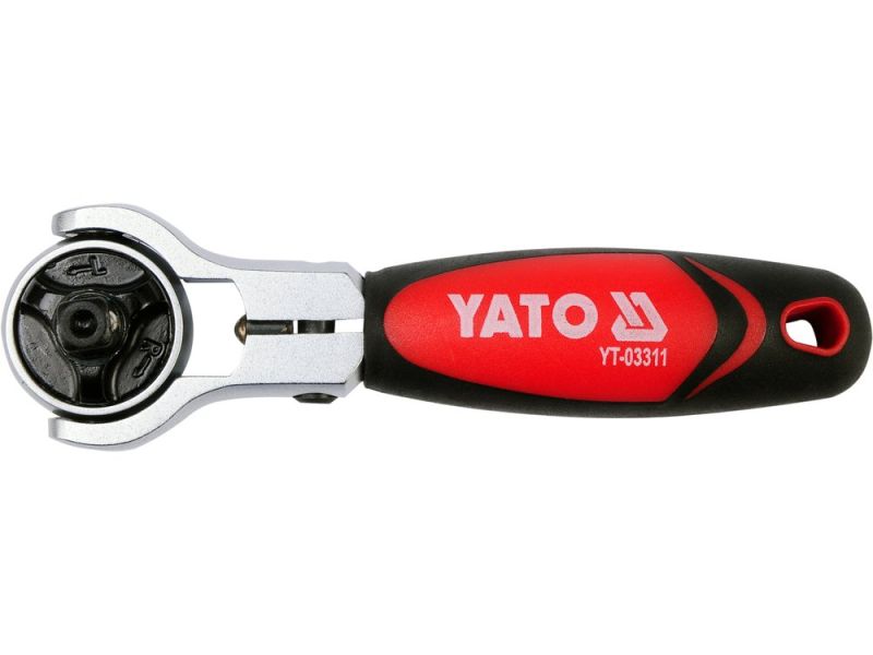 Тріскачка 2-в-1 для бітів і насадок YATO YT-03311, 1/4"