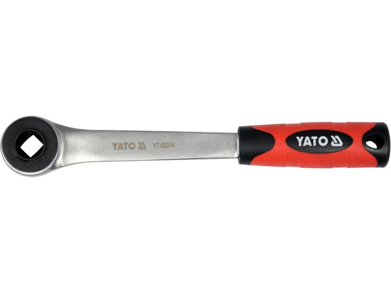 Ключ ступенчатый с трещаткой YATO: квадрат 1/2" для головок 3/8", 29/68", 1/2", 21/32", 27/32" (YT-03314)