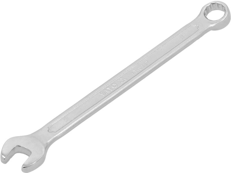Ключ комбінований 8 мм YATO YT-0337, DIN 3113, CrV, 130 мм
