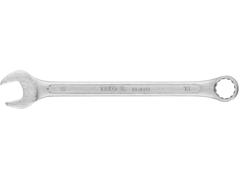 Ключ комбінований 15 мм YATO YT-0344, DIN 3113, CrV, 200 мм