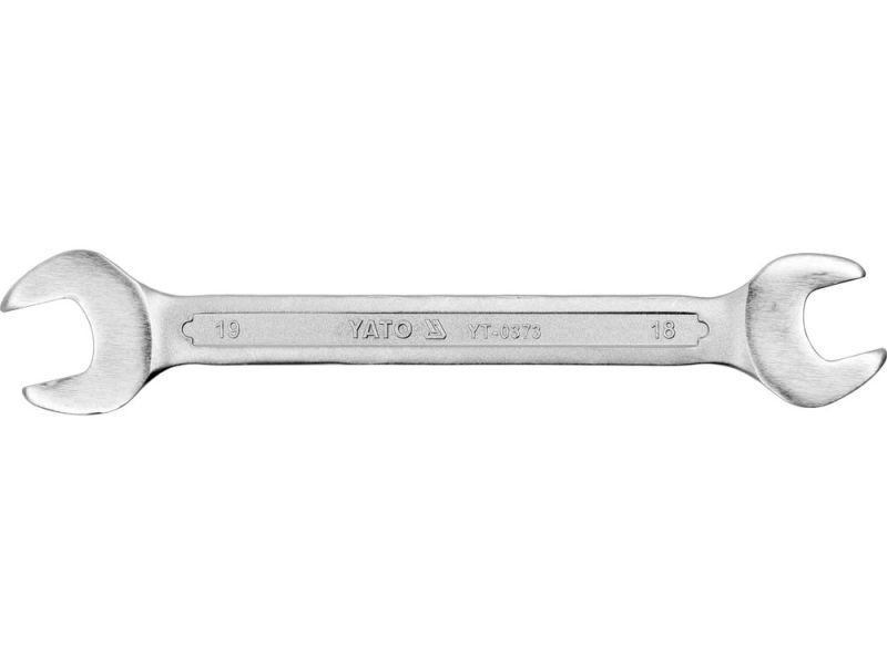 Ключ рожковый YATO : CrV, М=18х19 мм, l=220 мм (YT-0373)