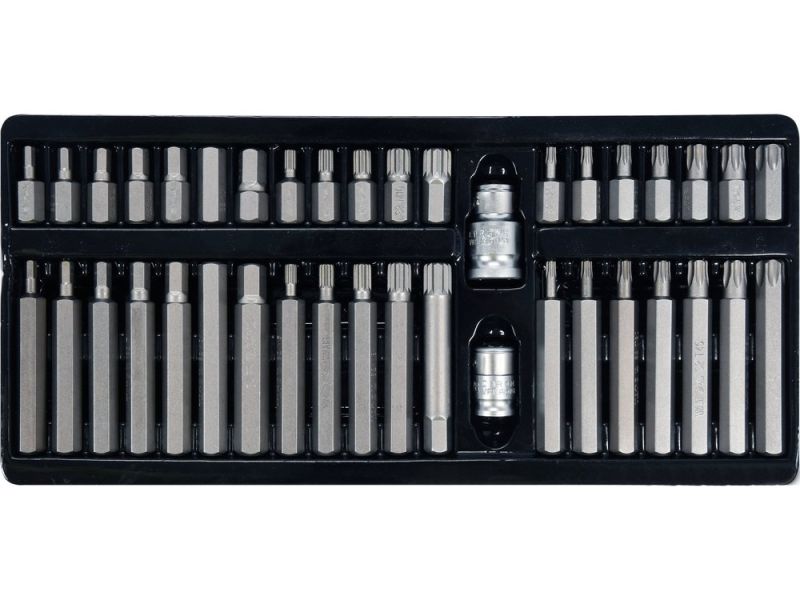 Набір біт Torx, Hex, Spline YATO YT-0400, приводи 3/8" і 1/2"