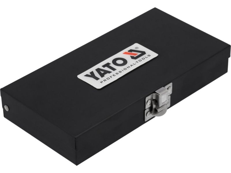 Набір біт HEX YATO YT-0413, адаптери 3/8" і 1/2", 15 шт