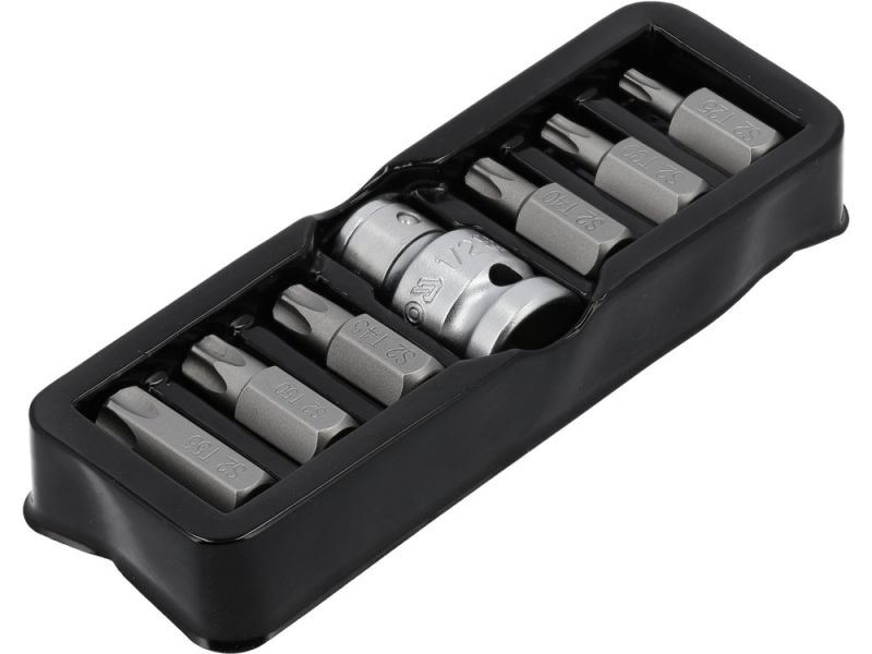 Набор бит Torx Security YATO YT-0416, 7 шт, приводы 3/8" и 1/2"