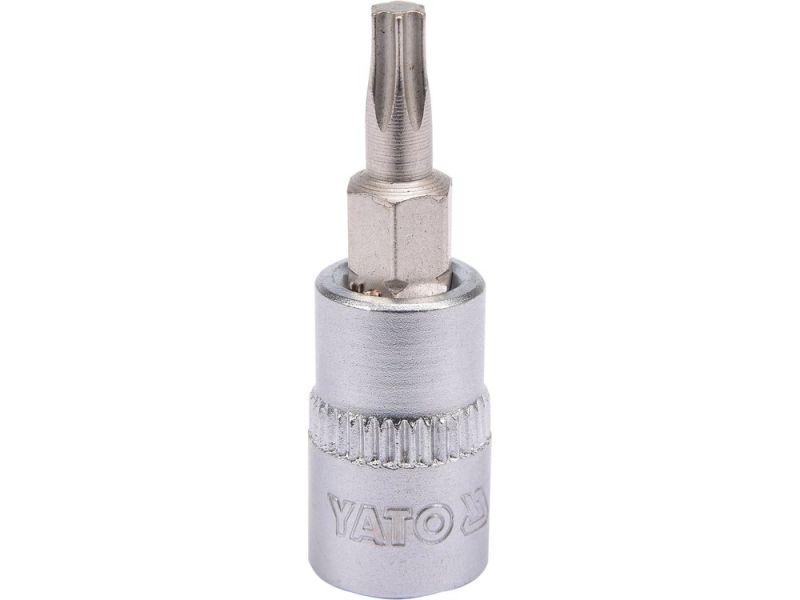Головка торцева з викрутковою насадкою TORX YATO YT-04304, 1/4", T20 x 37 мм