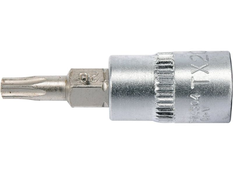 Головка торцева з викрутковою насадкою TORX YATO YT-04304, 1/4", T20 x 37 мм