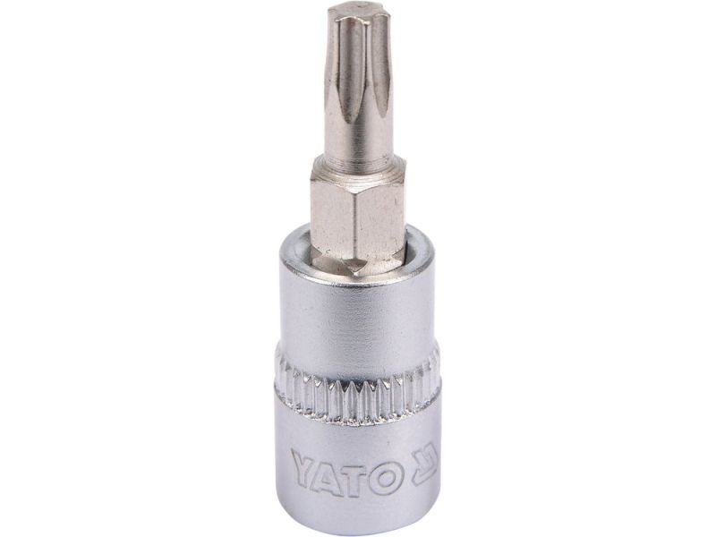 Головка торцева з викрутковою насадкою TORX YATO YT-04305, 1/4", T25 x 37 мм