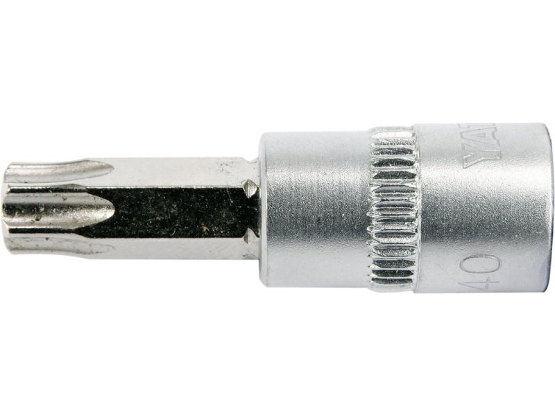 Головка торцева з викрутковою насадкою TORX YATO YT-04307, 1/4", T40 x 37 мм