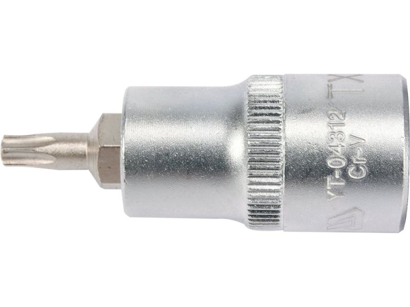 Головка торцева з викрутковою насадкою TORX YATO YT-04312, 1/2", T27 x 55 мм