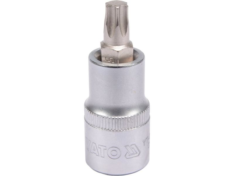 Головка торцева з викрутковою насадкою TORX YATO YT-04315, 1/2", T45 x 55 мм