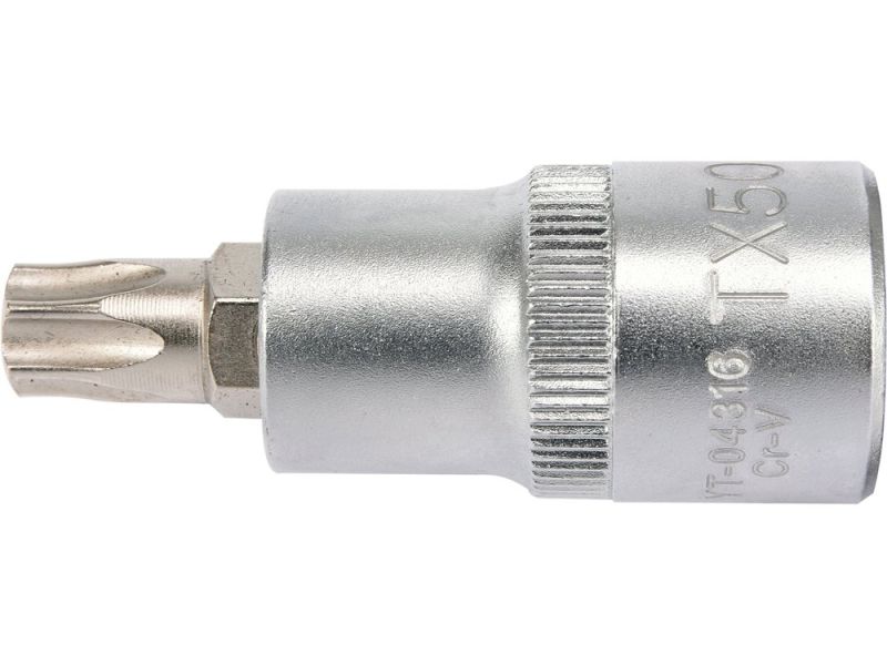 Головка торцева з викрутковою насадкою TORX YATO YT-04316, 1/2", T50 x 55 мм