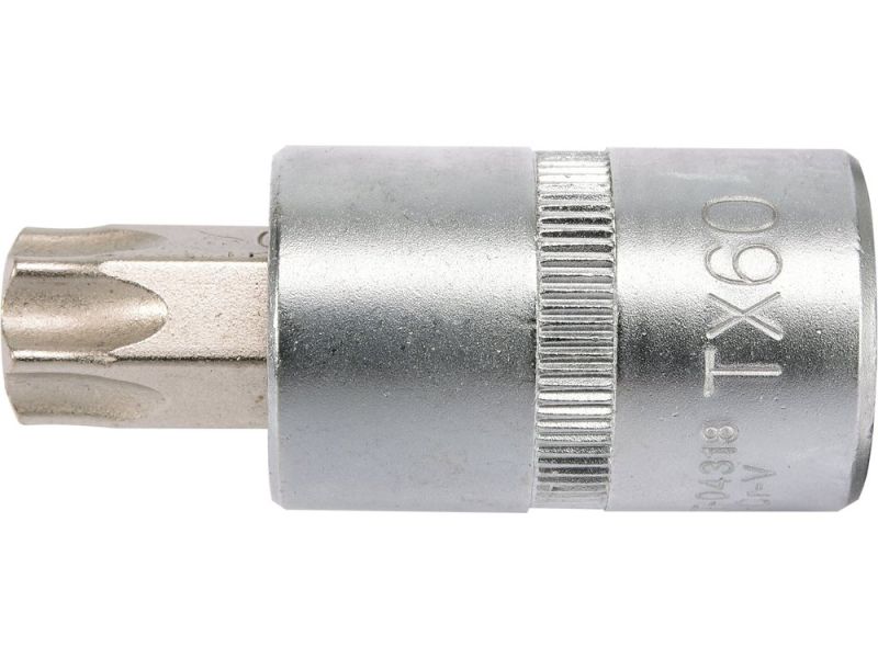 Головка торцева з викрутковою насадкою TORX YATO YT-04318, 1/2", T60 x 55 мм