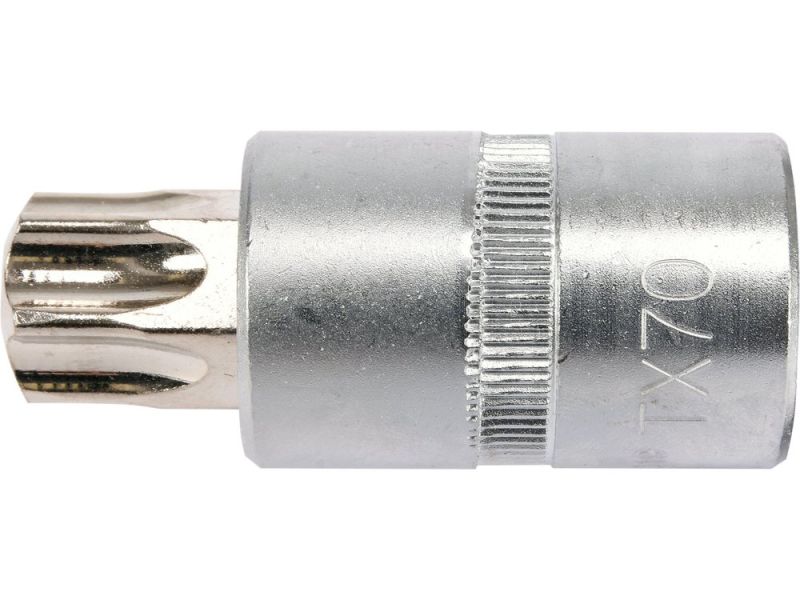 Головка торцева з викрутковою насадкою TORX YATO YT-04319, 1/2", T70 x 55 мм