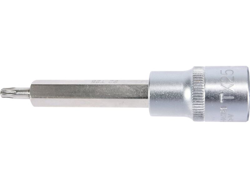 Головка торцева з викрутковою насадкою TORX YATO YT-04321, 1/2", T25 x 100 мм