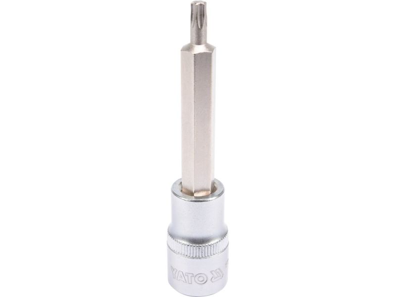 Головка торцевая с отверточной насадкой TORX YATO YT-04322, 1/2", T27 x 100 мм