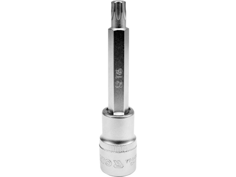 Головка торцева з викрутковою насадкою TORX YATO YT-04325, 1/2", T45 x 100 мм