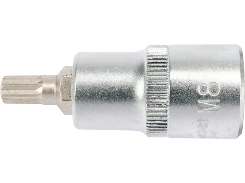 Головка торцева з викрутковою насадкою SPLINE YATO YT-04342, 1/2", M8 x 55 мм
