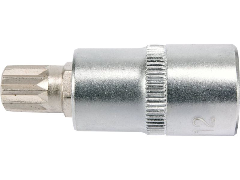Головка торцева з викрутковою насадкою SPLINE YATO YT-04344, 1/2", M12 x 55 мм