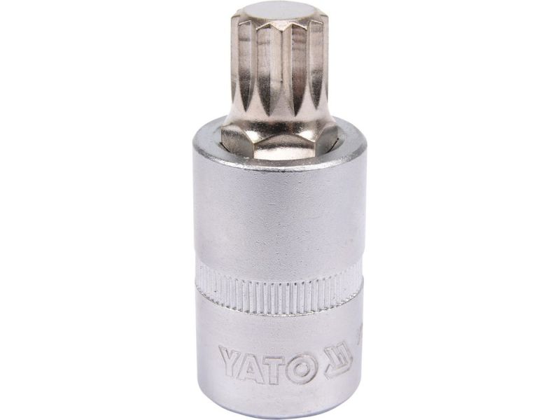 Головка торцева з викрутковою насадкою SPLINE YATO YT-04345, 1/2", M14 x 55 мм