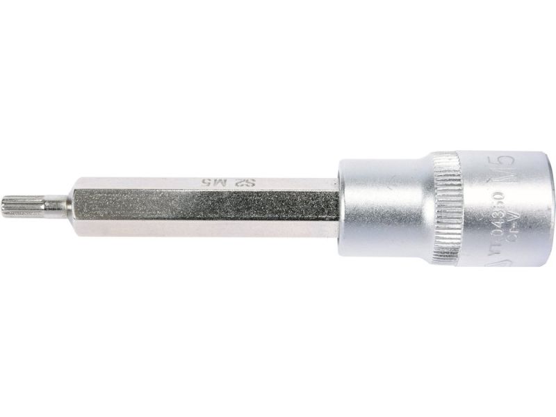 Головка торцева з викрутковою насадкою SPLINE YATO YT-04350, 1/2", M5 x 100 мм