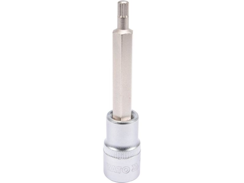 Головка торцева з викрутковою насадкою SPLINE YATO YT-04351, 1/2", M6 x 100 мм